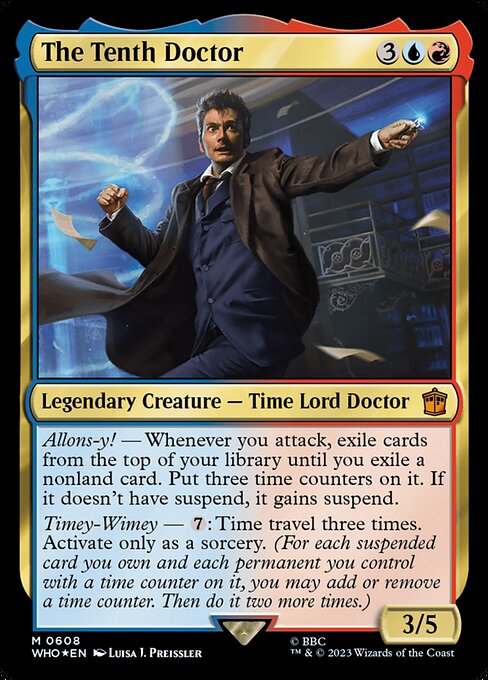 Der Zehnte Doctor (V.3) XWHO-608 Mythic Excellent Englisch Foil