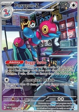 Porygon-Z PAR-214 Illustration Rare Near Mint Deutsch