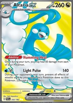 Altaria ex PAR-232 Ultra Rare Near Mint Deutsch
