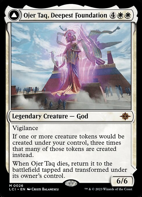Ojer Taq, Tiefste Standhaftigkeit // Tempel der Zivilisation LCI-26 Mythic Near Mint Englisch Foil