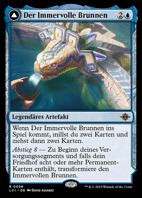 Der Immervolle Brunnen // Die Mannigfaltigen Becken LCI-56 Rare Near Mint Deutsch