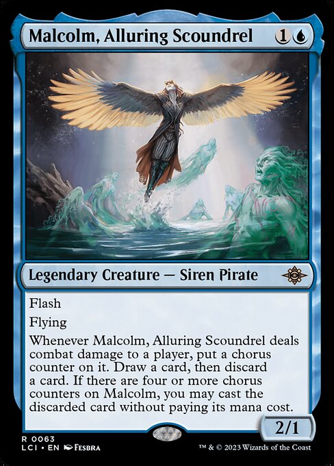 Malcolm, Alluring Scoundrel LCI-63 Rare Excellent Englisch