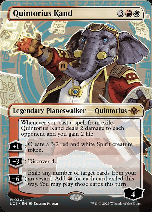Quintorius Kand XLCI-307 Mythic Excellent Englisch