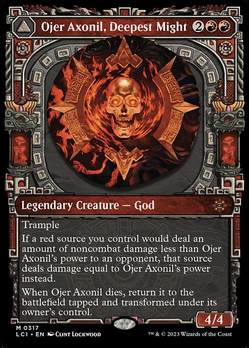 Ojer Axonil, Deepest Might // Temple of Power XLCI-317 Mythic Excellent Englisch Foil