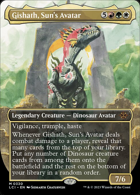 Gishath, Avatar der Sonne XLCI-330 Mythic Excellent Englisch