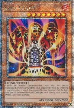 Lava Golem (V.5) RA01-EN001 Quarter Century Secret Rare Near Mint Englisch 1. Auflage