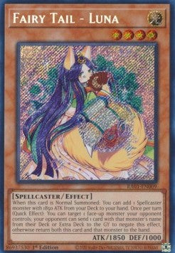 Fairy Tail - Luna RA01-009 Secret Rare Near Mint Englisch 1. Auflage