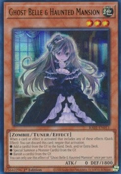 Geistermädchen & Spukhaus (V.2) RA01-011 Ultra Rare Excellent Deutsch 1. Auflage