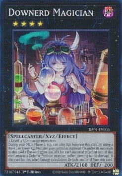 Betäubende Magierin (V.1) RA01-035 Super Rare Near Mint Deutsch 1. Auflage