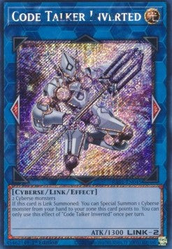 Kodier-Sprecher Invertiert (V.4) RA01-045 Platinum Secret Rare Near Mint Deutsch 1. Auflage
