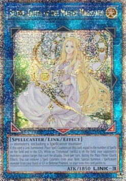Selene, Queen of the Master Magicians RA01-047 Quarter Century Secret Rare Near Mint Englisch 1. Auflage