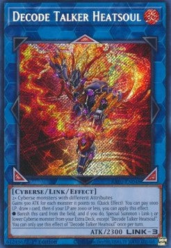 Dekodier-Sprecher Heißseele (V.3) RA01-048 Secret Rare Near Mint Deutsch 1. Auflage