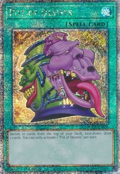 Topf der Begierden (V.5) RA01-056 Quarter Century Secret Rare Near Mint Deutsch 1. Auflage