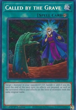 Vom Grab gerufen (V.3) RA01-057 Secret Rare Near Mint Deutsch 1. Auflage
