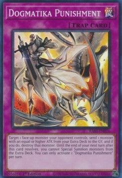 Dogmatika-Bestrafung (V.1) RA01-076 Super Rare Near Mint Deutsch 1. Auflage