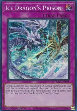 Gefängnis des Eisdrachen (V.1) RA01-078 Super Rare Near Mint Deutsch 1. Auflage