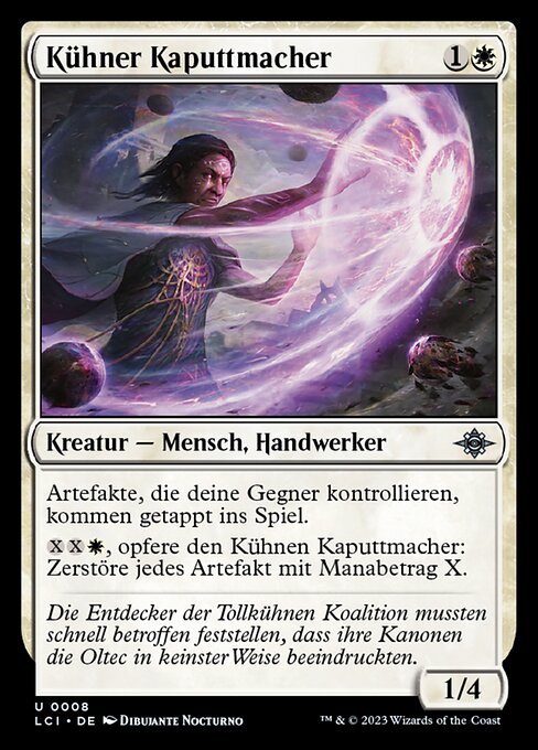 Kühner Kaputtmacher LCI-8 Uncommon Excellent Deutsch