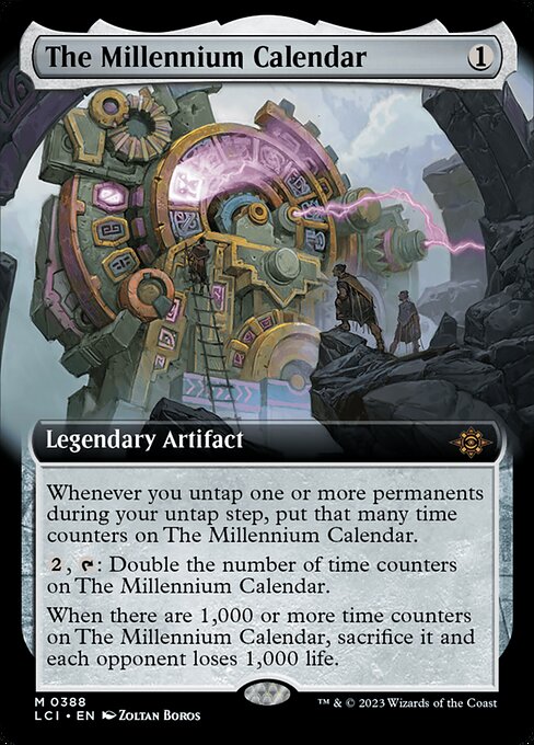 The Millennium Calendar XLCI-388 Mythic Near Mint Englisch