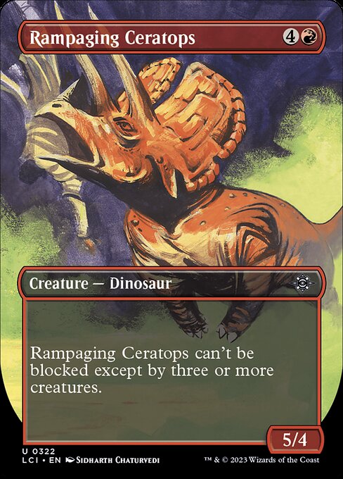 Rampaging Ceratops XLCI-322 Uncommon Excellent Englisch Foil