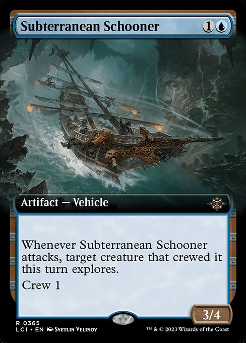 Subterranean Schooner XLCI-365 Rare Near Mint Englisch Foil