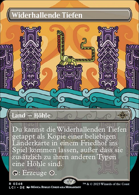 Widerhallende Tiefen XLCI-346 Near Mint Deutsch