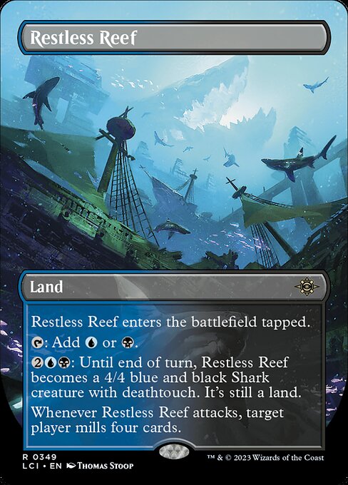 Rastloses Riff XLCI-349 Rare Good Englisch Foil