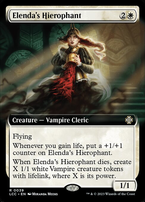 Elenda's Hierophant XLCC-39 Rare Excellent Englisch