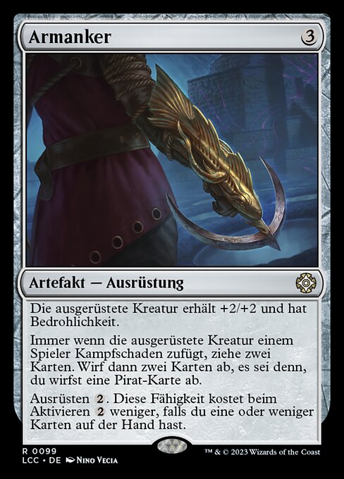 Armanker LCC-99 Rare Near Mint Deutsch
