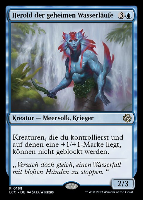 Herold der geheimen Wasserläufe LCC-158 Rare Near Mint Deutsch