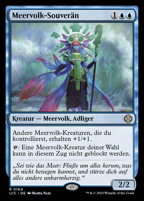 Meervolk-Souverän LCC-164 Rare Near Mint Deutsch