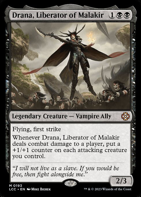 Drana, Befreierin von Malakir LCC-193 Mythic Near Mint Englisch