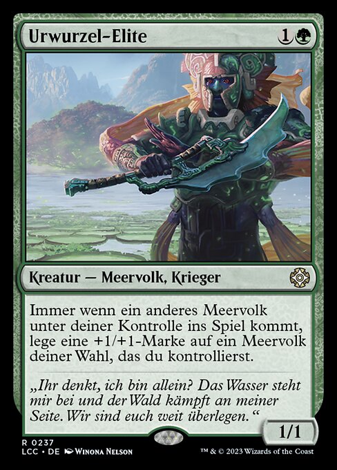 Urwurzel-Elite LCC-237 Rare Near Mint Deutsch