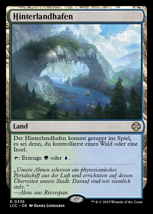 Hinterlandhafen LCC-336 Rare Near Mint Deutsch