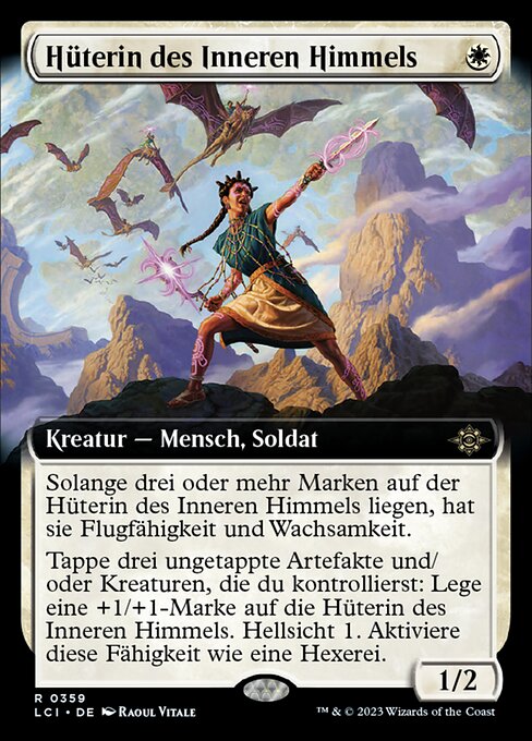 Hüterin des Inneren Himmels XLCI-359 Rare Excellent Deutsch Foil