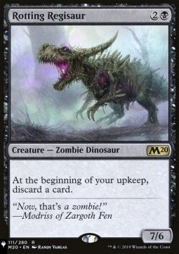 Rotting Regisaur ZNL-111 Rare Excellent Englisch