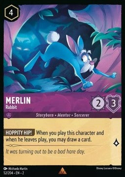 Merlin - Hase 2ROF-52 Rare Boosterfrisch Englisch