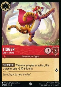 Tigger - Einzigartig 2ROF-127 Common Boosterfrisch Englisch