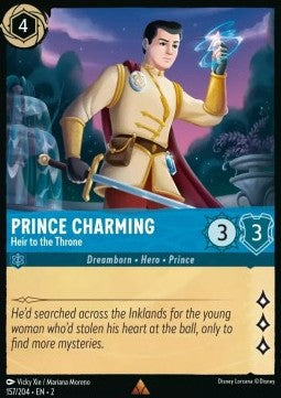 Prinz Charming - Thronerbe 2ROF-157 Rare Boosterfrisch Englisch