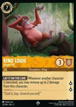 King Louie - Der größte Klettermax 2ROF-12 Super Rare Near Mint Englisch