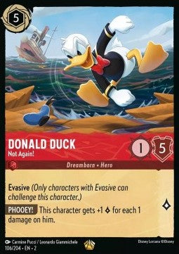 Donald Duck - Nicht schon wieder! 2ROF-106 Legendary Boosterfrisch Englisch Foil