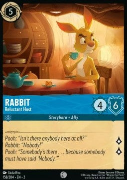 Rabbit - Zögerlicher Gastgeber 2ROF-158 Common Boosterfrisch Englisch