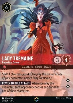 Gräfin Tremaine - Gebieterische Königin (V.2) 2ROF-211 Enchanted Near Mint Deutsch Foil