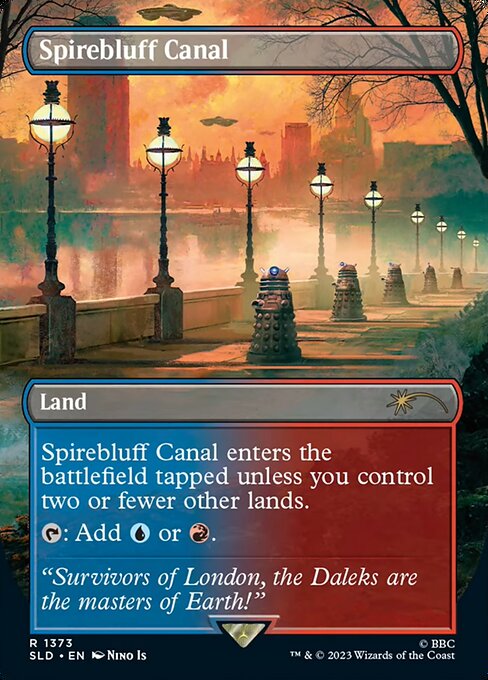 Spirebluff Canal SLDSP23-1373 Rare Near Mint Englisch Foil