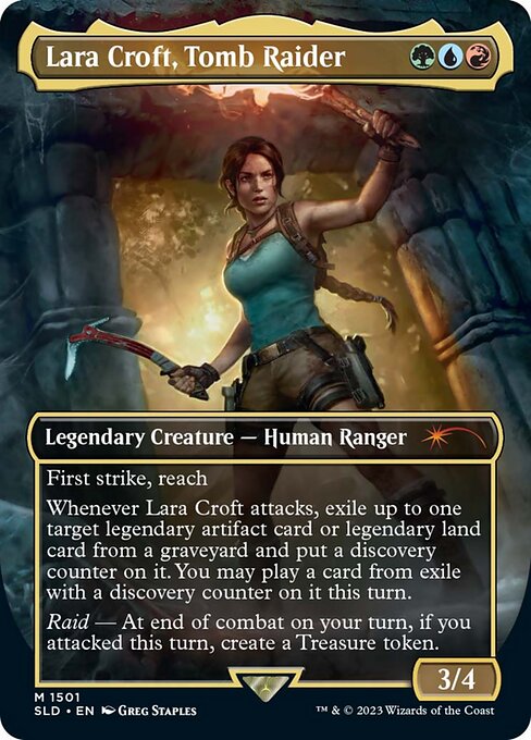 Lara Croft, Tomb Raider SLDSV23-1501 Mythic Near Mint Englisch