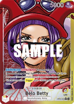 Belo Betty (OP05-002) (V.2) OP05 Alternate Art Near Mint Englisch