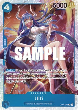Ulti (OP05-043) (V.1) OP05 Super Rare Excellent Englisch