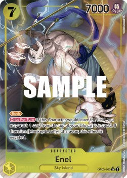 Enel (OP05-100) (V.2) OP05 Alternate Art Boosterfrisch Englisch