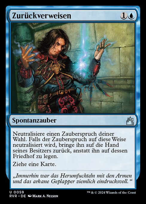Zurückverweisen RVR-59 Uncommon Near Mint Deutsch