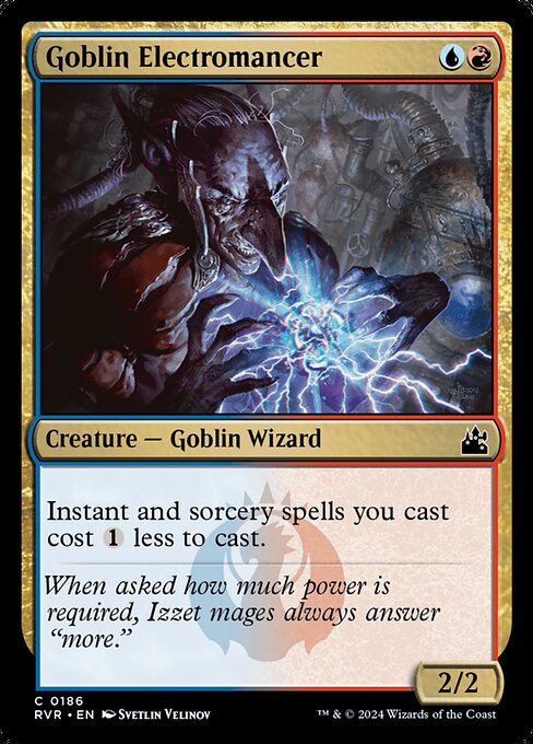Goblin Electromancer RVR-186 Common Near Mint Englisch