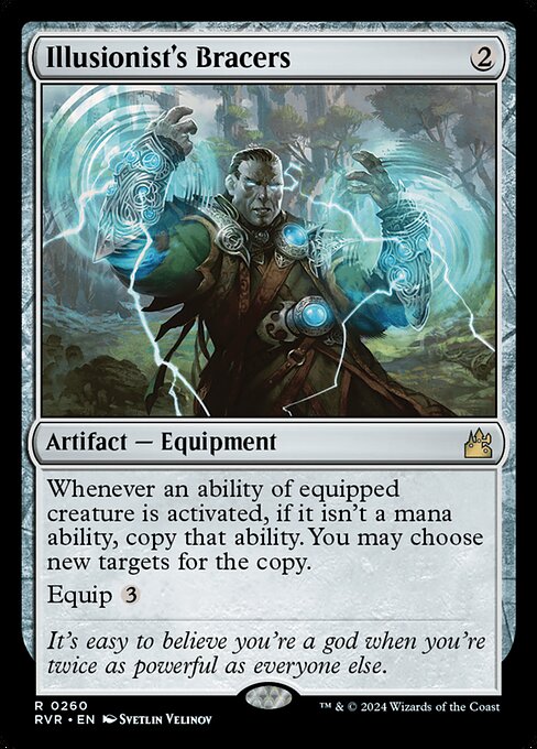 Illusionist's Bracers RVR-260 Rare Near Mint Englisch Foil